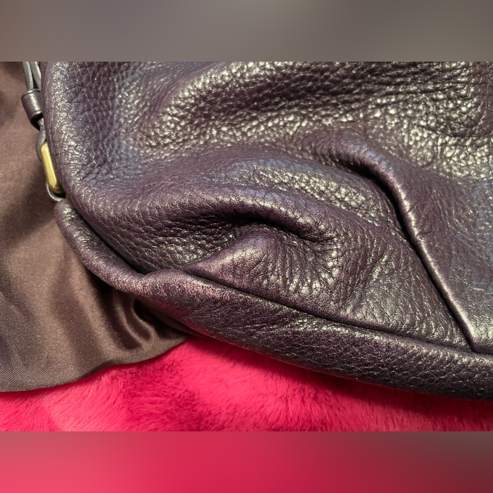 Deep Purple Coach Purse - Picture 4 of 15